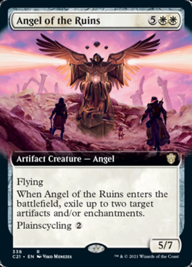 Angel of the Ruins (Extended Art) [Commander 2021] | Galaxy Games LLC