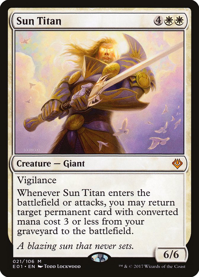 Sun Titan [Archenemy: Nicol Bolas] | Galaxy Games LLC