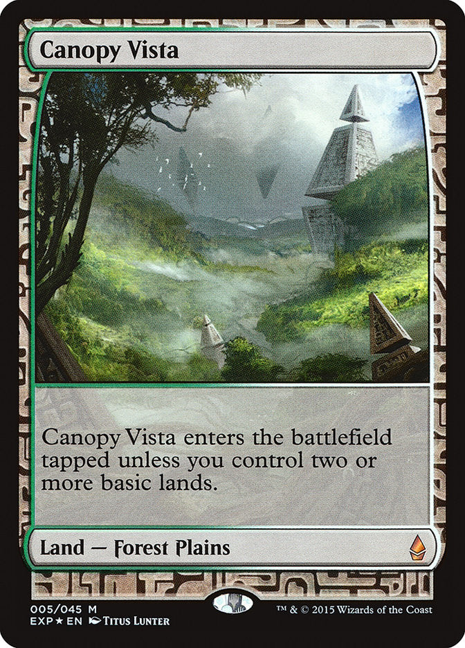 Canopy Vista [Zendikar Expeditions] | Galaxy Games LLC