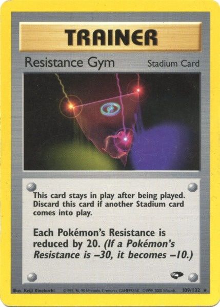 Resistance Gym (109/132) [Gym Challenge Unlimited] | Galaxy Games LLC