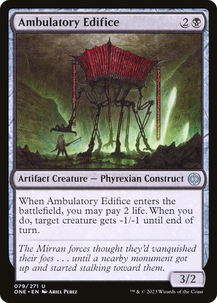 Ambulatory Edifice [Phyrexia: All Will Be One] | Galaxy Games LLC