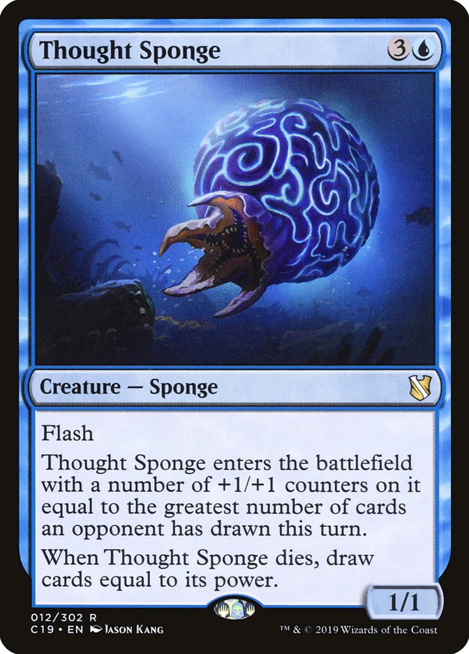 Thought Sponge [Commander 2019] | Galaxy Games LLC