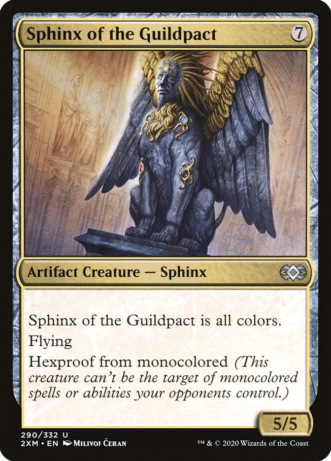 Sphinx of the Guildpact [Double Masters] | Galaxy Games LLC