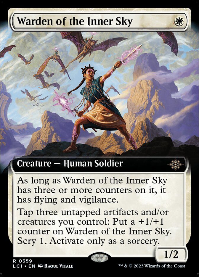 Warden of the Inner Sky (Extended Art) [The Lost Caverns of Ixalan] | Galaxy Games LLC
