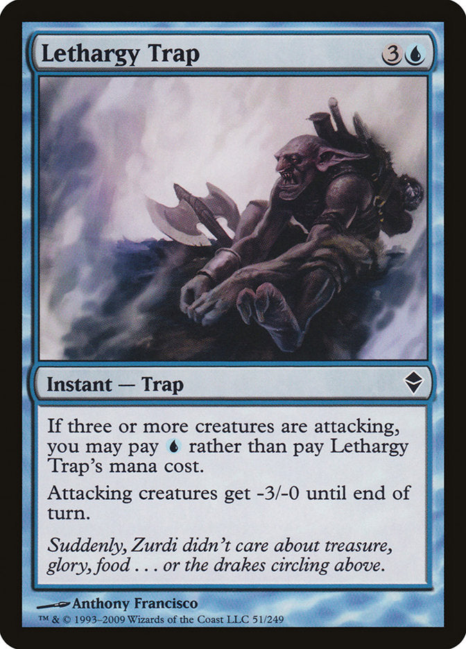 Lethargy Trap [Zendikar] | Galaxy Games LLC