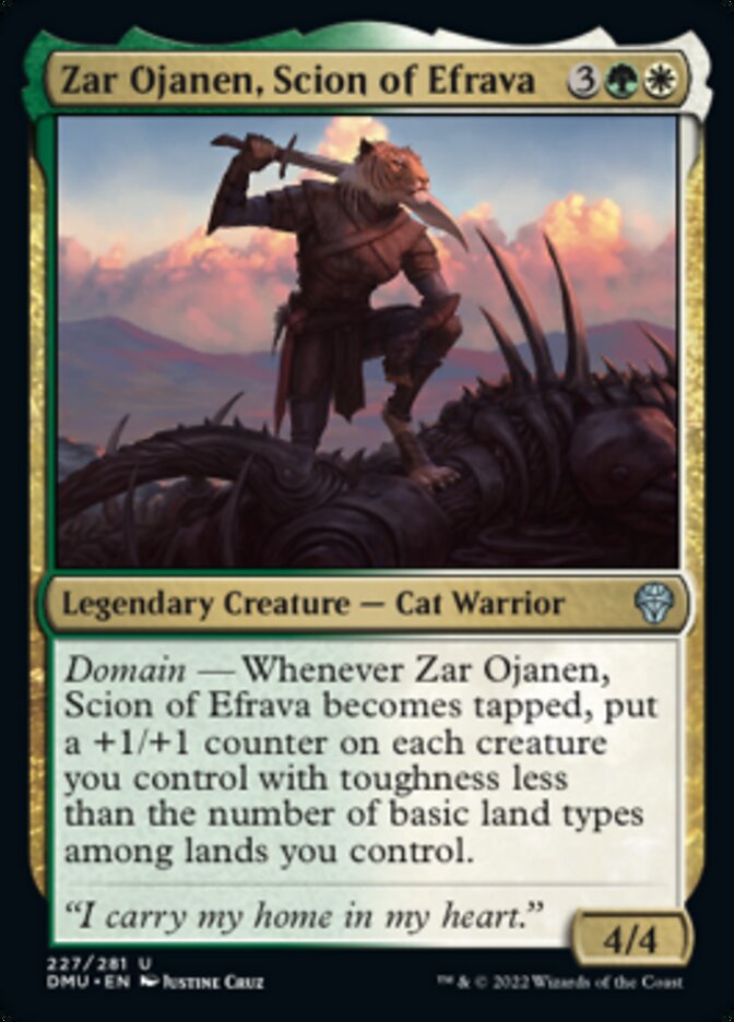 Zar Ojanen, Scion of Efrava [Dominaria United] | Galaxy Games LLC