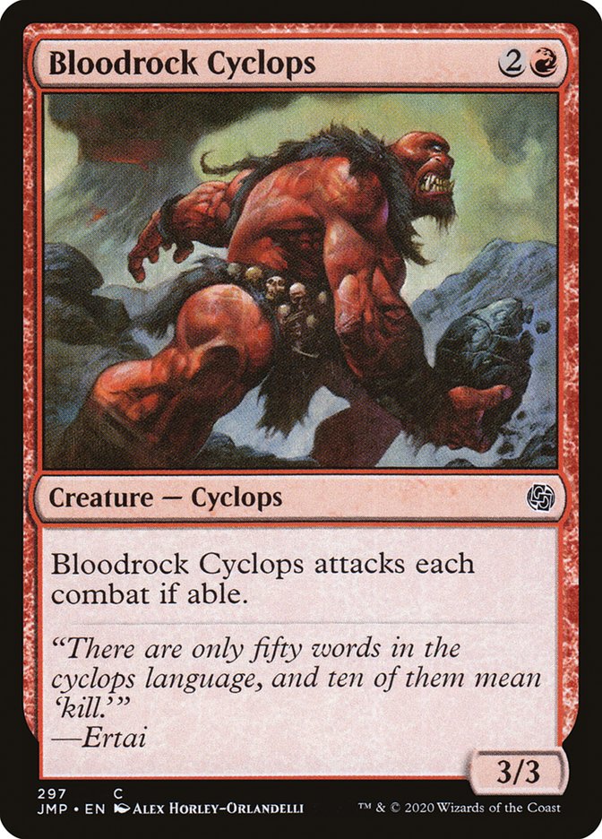 Bloodrock Cyclops [Jumpstart] | Galaxy Games LLC