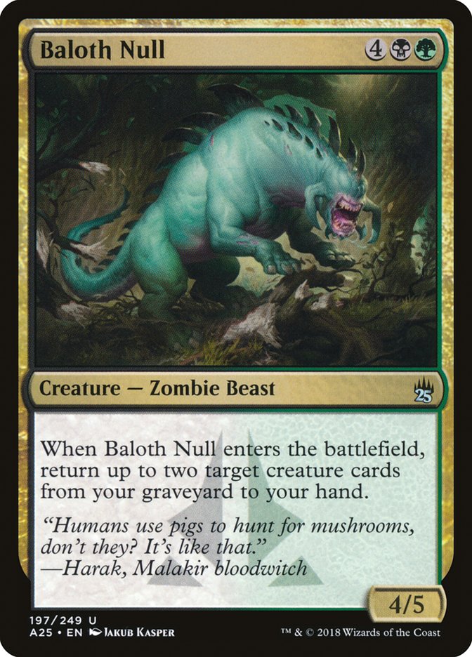 Baloth Null [Masters 25] | Galaxy Games LLC