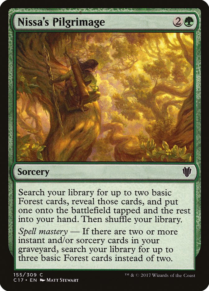 Nissa's Pilgrimage [Commander 2017] | Galaxy Games LLC