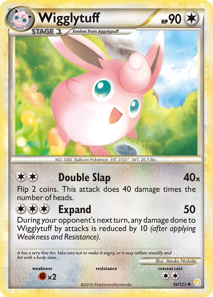 Wigglytuff (56/123) [HeartGold & SoulSilver: Base Set] | Galaxy Games LLC