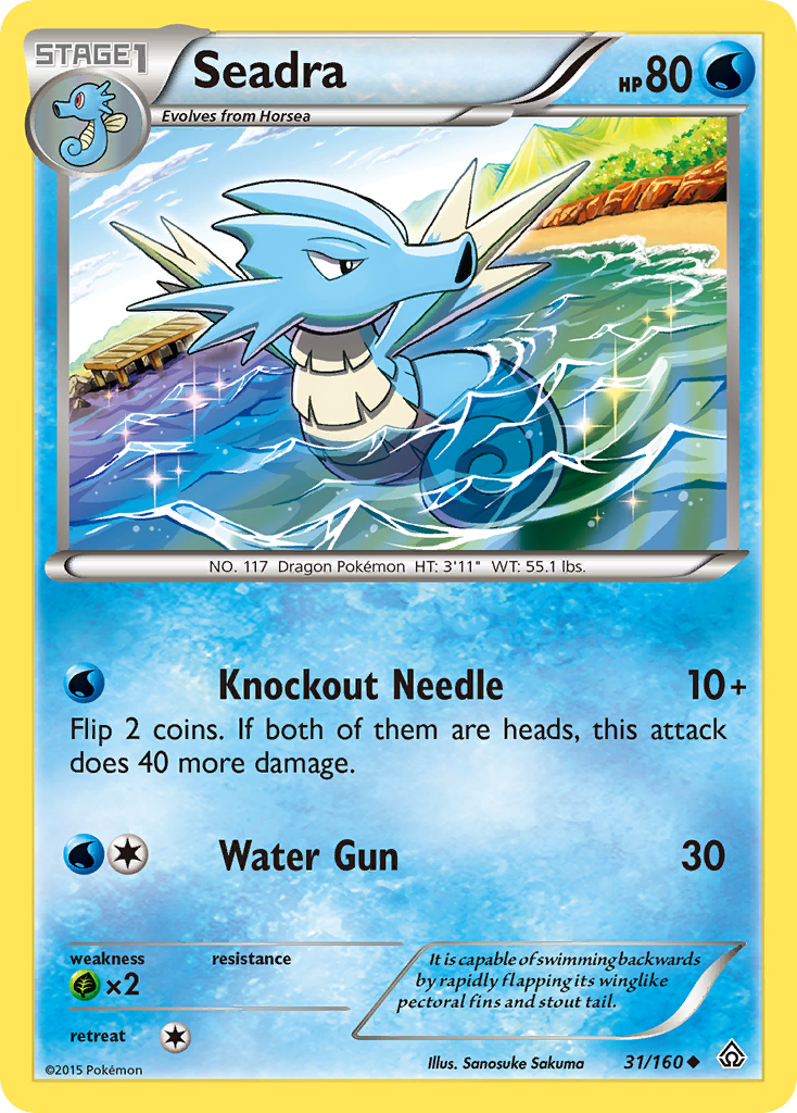 Seadra (31/160) [XY: Primal Clash] | Galaxy Games LLC