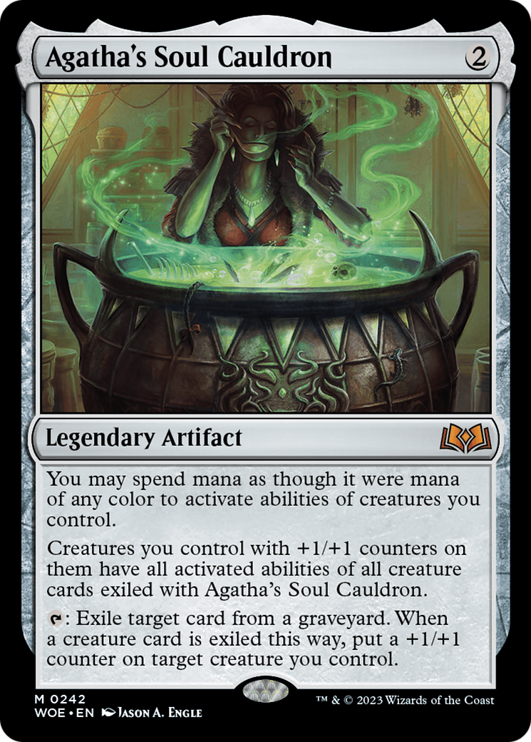 Agatha's Soul Cauldron [Wilds of Eldraine] | Galaxy Games LLC