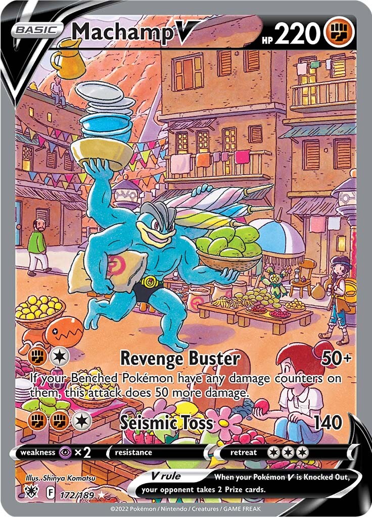 Machamp V (172/189) [Sword & Shield: Astral Radiance] | Galaxy Games LLC