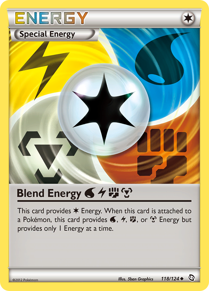 Blend Energy WaterLightningFightingMetal (118/124) [Black & White: Dragons Exalted] | Galaxy Games LLC