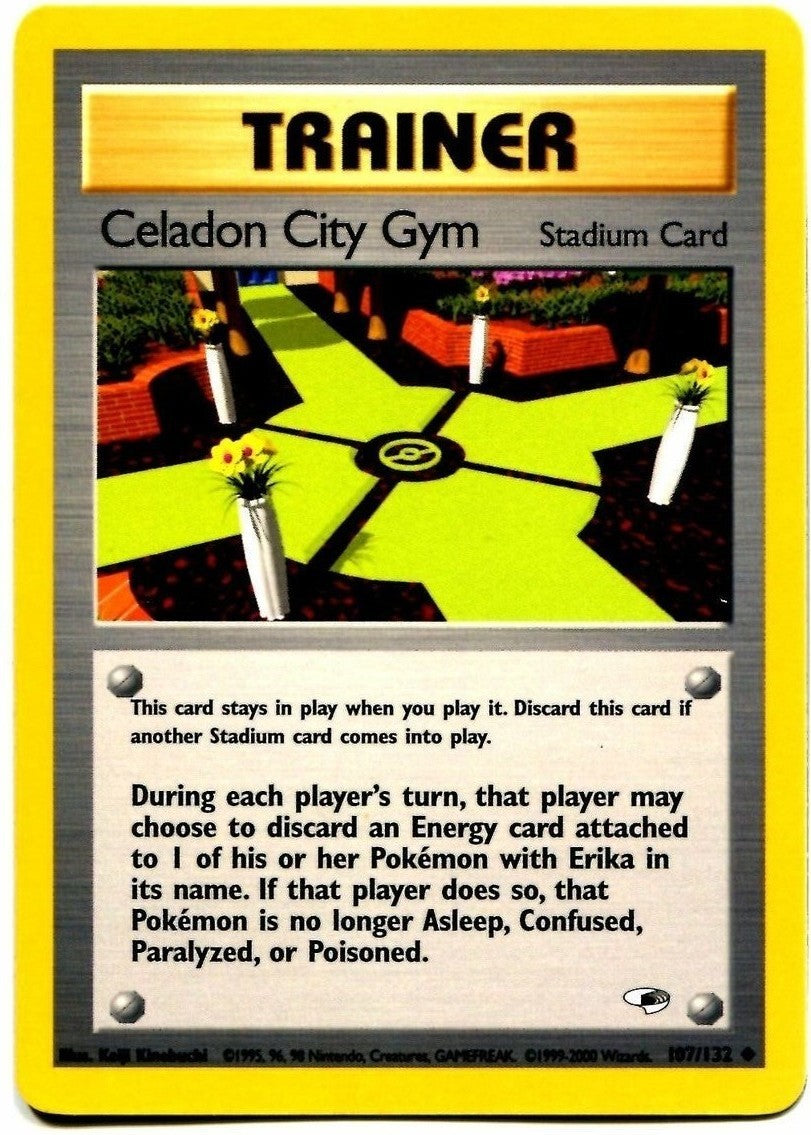 Celadon City Gym (107/132) [Gym Heroes Unlimited] | Galaxy Games LLC