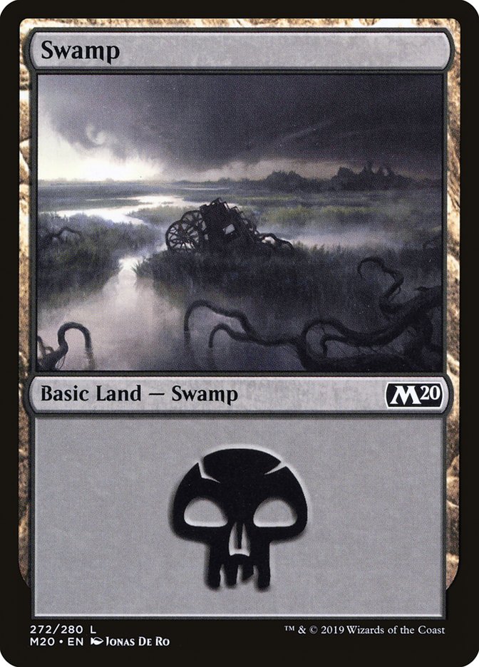 Swamp (272) [Core Set 2020] | Galaxy Games LLC