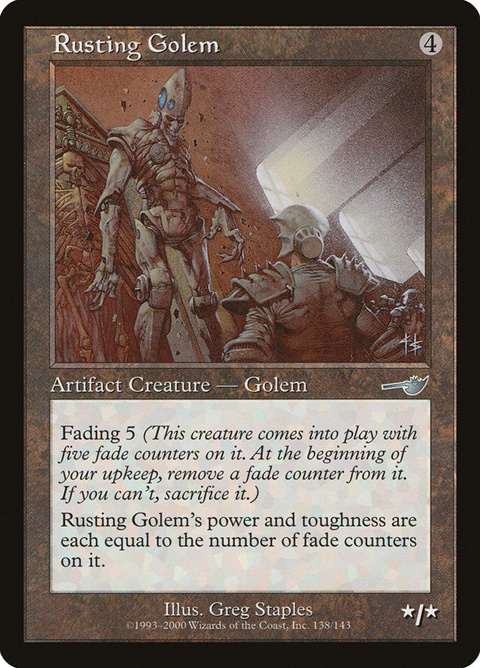 Rusting Golem [Nemesis] | Galaxy Games LLC