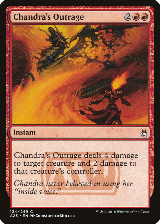 Chandra's Outrage [Masters 25] | Galaxy Games LLC
