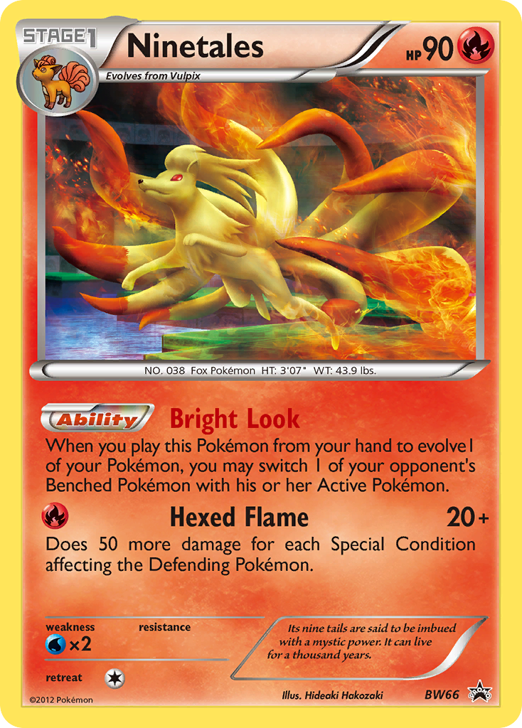 Ninetales (BW66) [Black & White: Black Star Promos] | Galaxy Games LLC