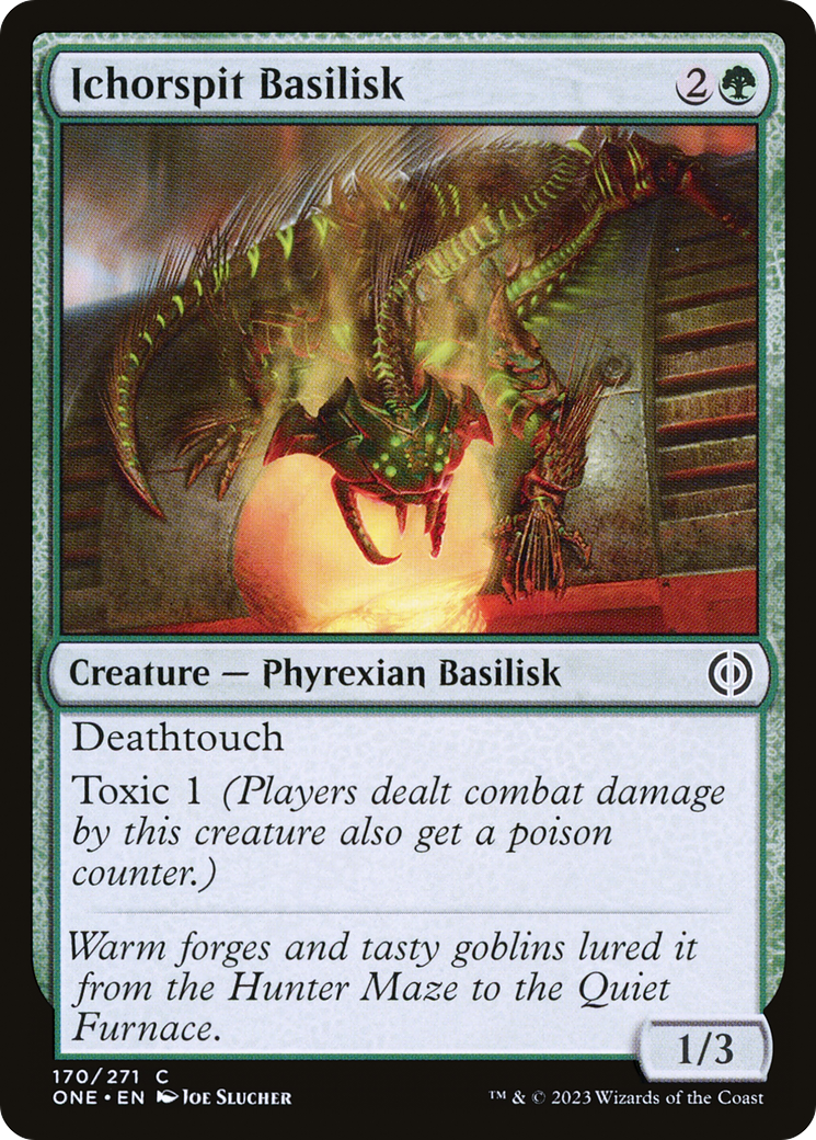 Ichorspit Basilisk [Phyrexia: All Will Be One] | Galaxy Games LLC