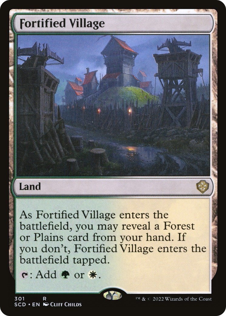 Fortified Village [Starter Commander Decks] | Galaxy Games LLC