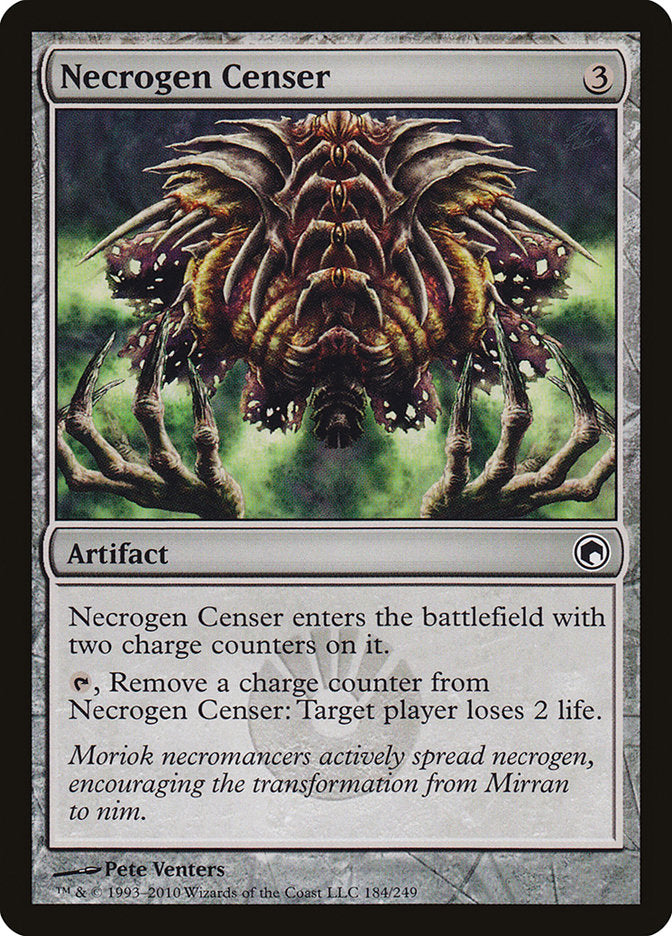 Necrogen Censer [Scars of Mirrodin] | Galaxy Games LLC