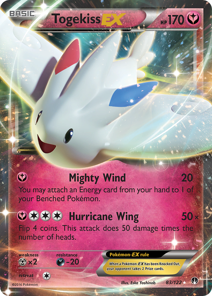 Togekiss EX (83/122) [XY: BREAKpoint] | Galaxy Games LLC