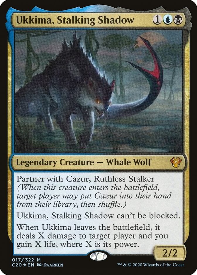 Ukkima, Stalking Shadow [Commander 2020] | Galaxy Games LLC