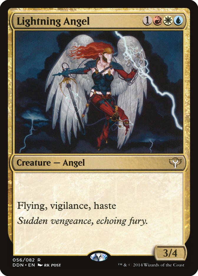 Lightning Angel [Duel Decks: Speed vs. Cunning] | Galaxy Games LLC