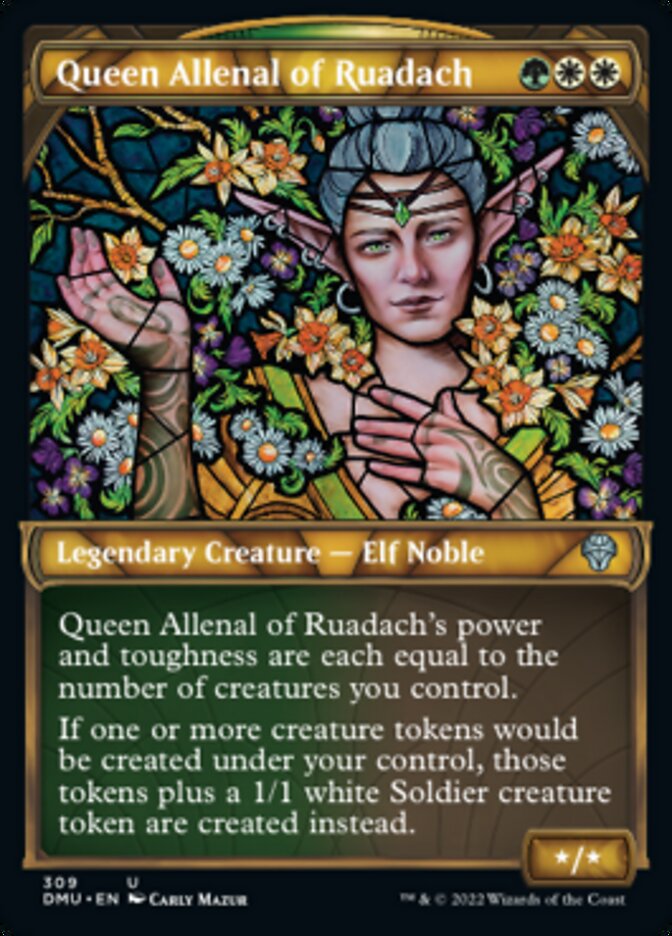 Queen Allenal of Ruadach (Showcase) [Dominaria United] | Galaxy Games LLC