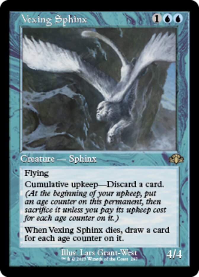 Vexing Sphinx (Retro) [Dominaria Remastered] | Galaxy Games LLC