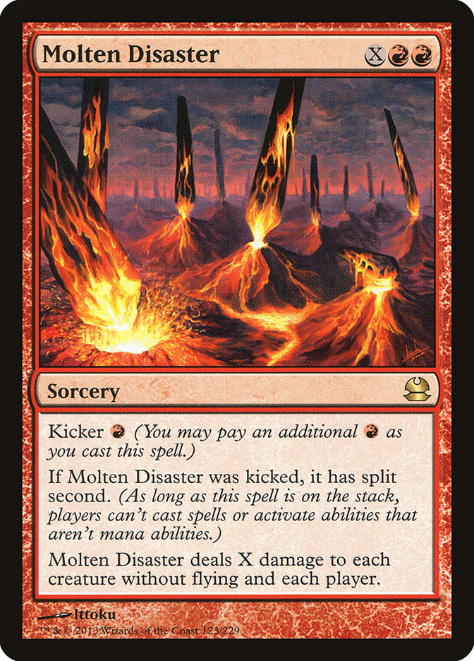 Molten Disaster [Modern Masters] | Galaxy Games LLC