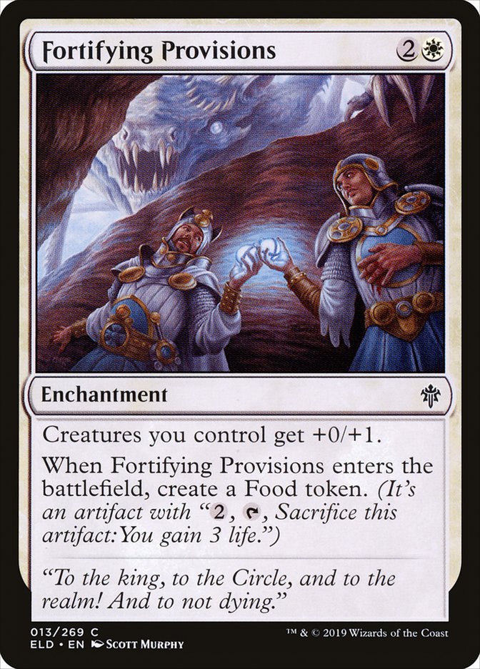 Fortifying Provisions [Throne of Eldraine] | Galaxy Games LLC