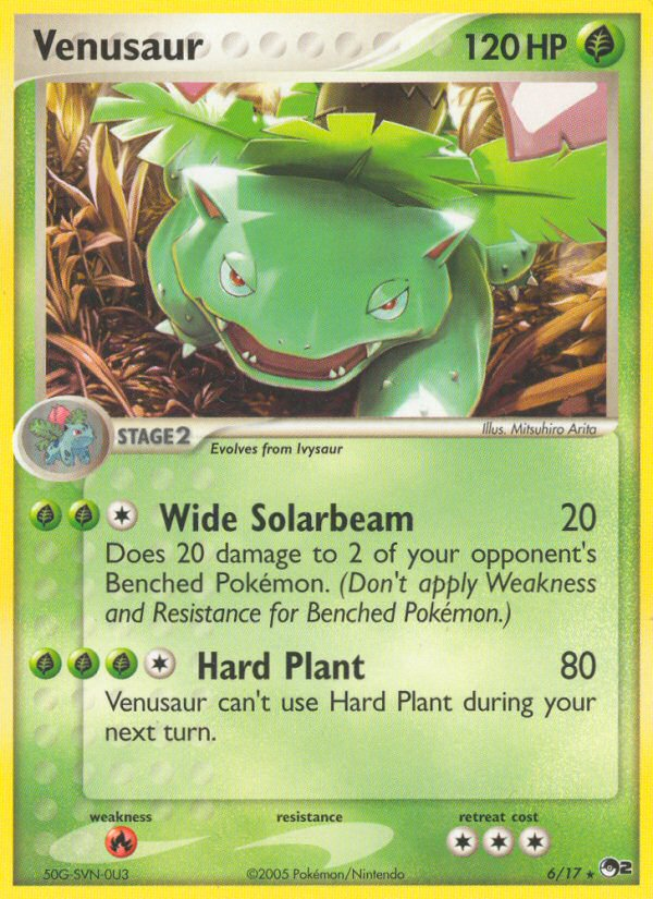 Venusaur (6/17) [POP Series 2] | Galaxy Games LLC