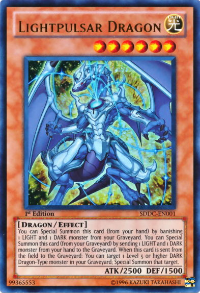 Lightpulsar Dragon [SDDC-EN001] Ultra Rare | Galaxy Games LLC