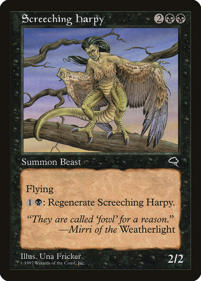 Screeching Harpy [Tempest] | Galaxy Games LLC