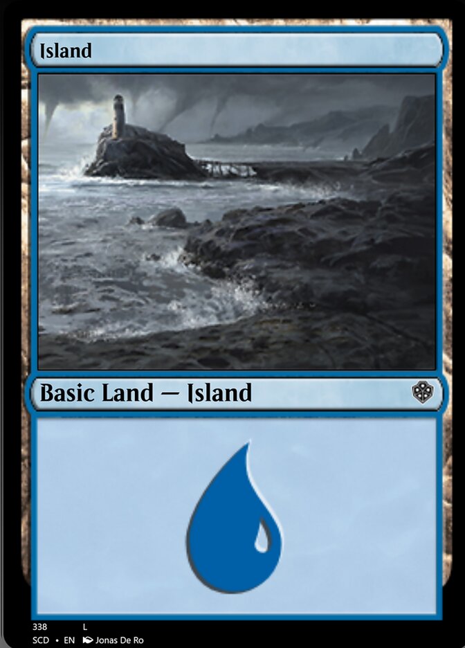 Island (338) [Starter Commander Decks] | Galaxy Games LLC