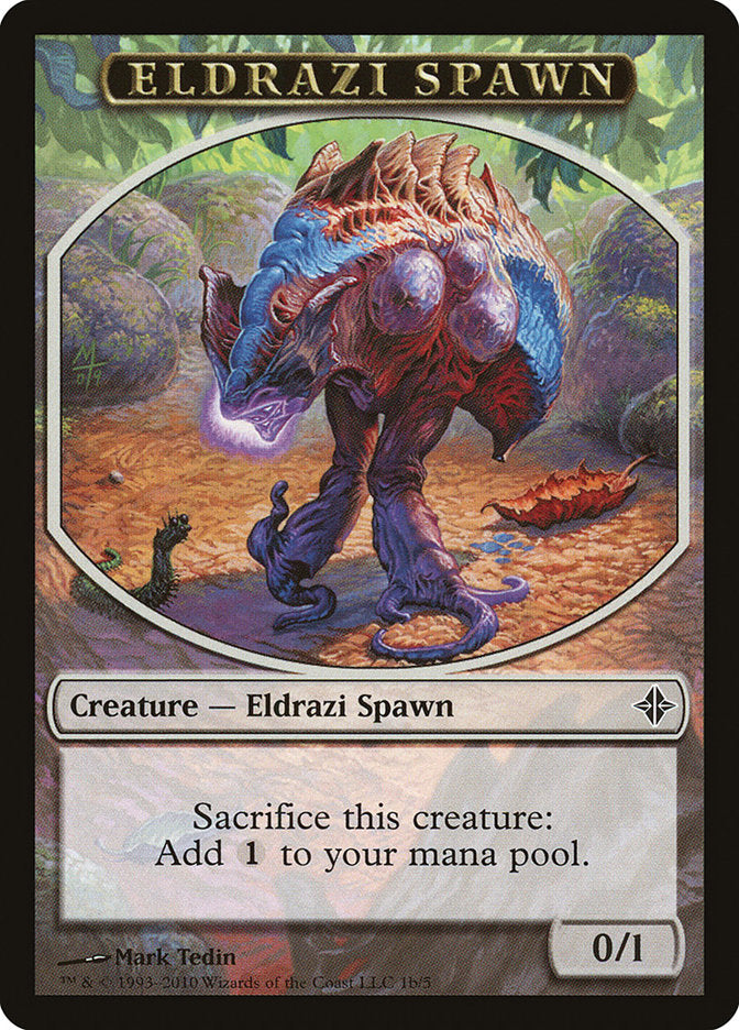 Eldrazi Spawn Token (1b/5) [Rise of the Eldrazi Tokens] | Galaxy Games LLC