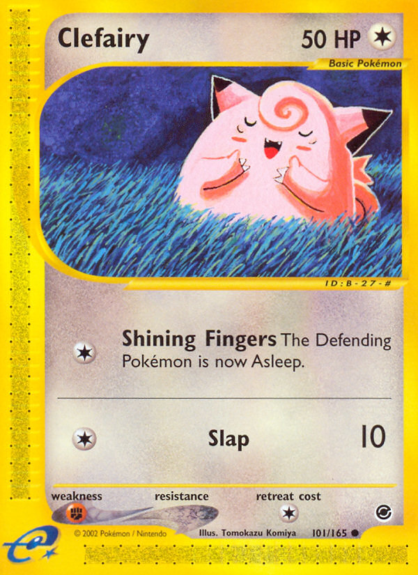 Clefairy (101/165) [Expedition: Base Set] | Galaxy Games LLC