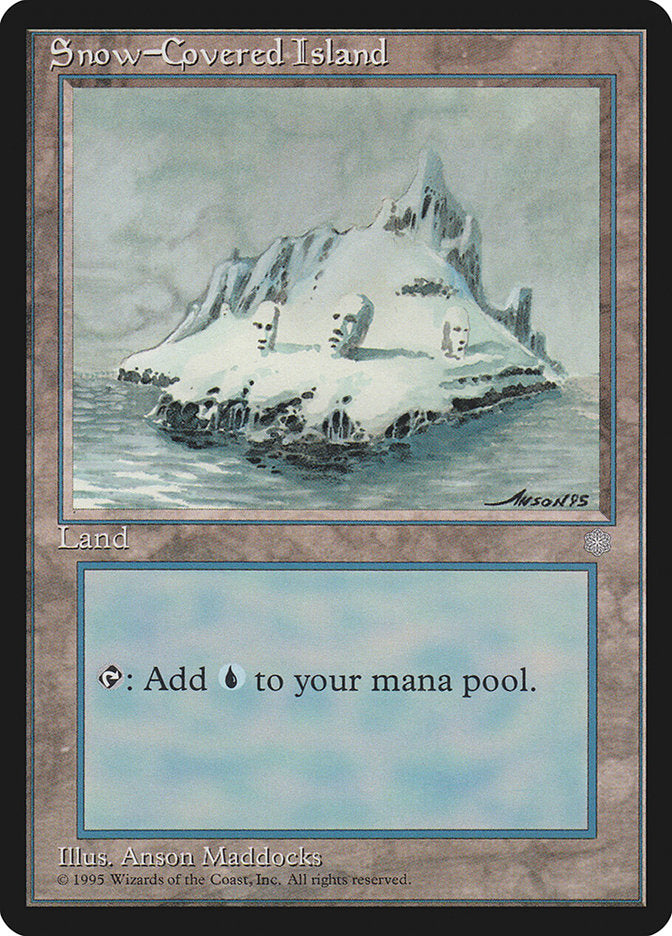 Snow-Covered Island [Ice Age] | Galaxy Games LLC