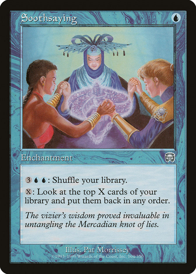 Soothsaying [Mercadian Masques] | Galaxy Games LLC