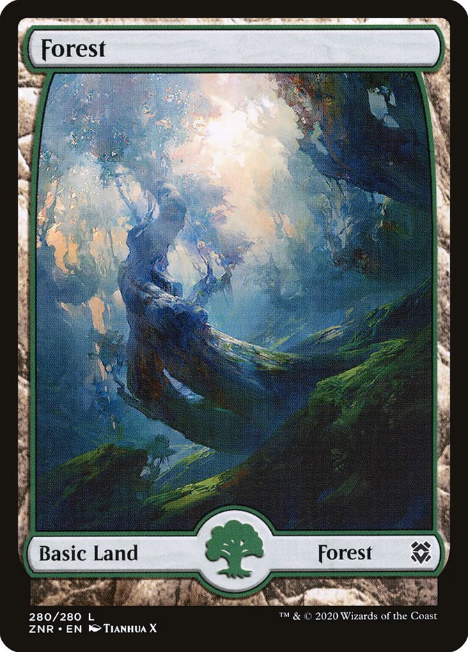 Forest (280) [Zendikar Rising] | Galaxy Games LLC