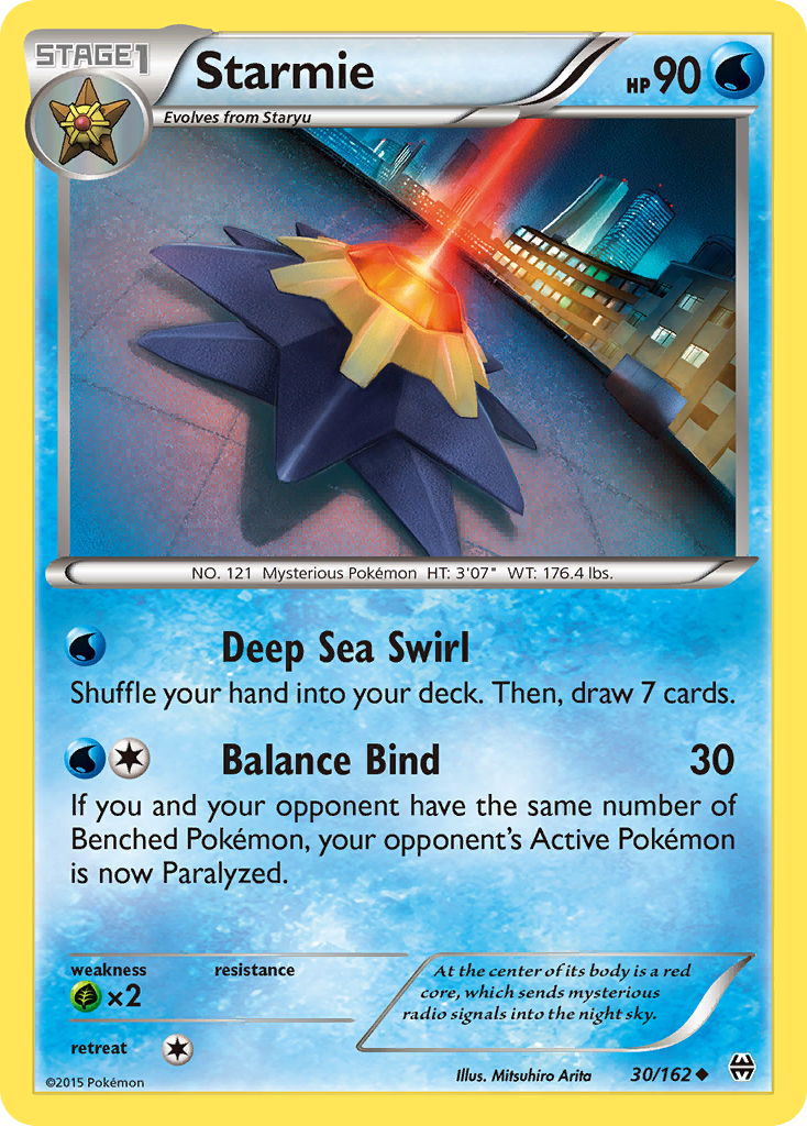 Starmie (30/162) [XY: BREAKthrough] | Galaxy Games LLC