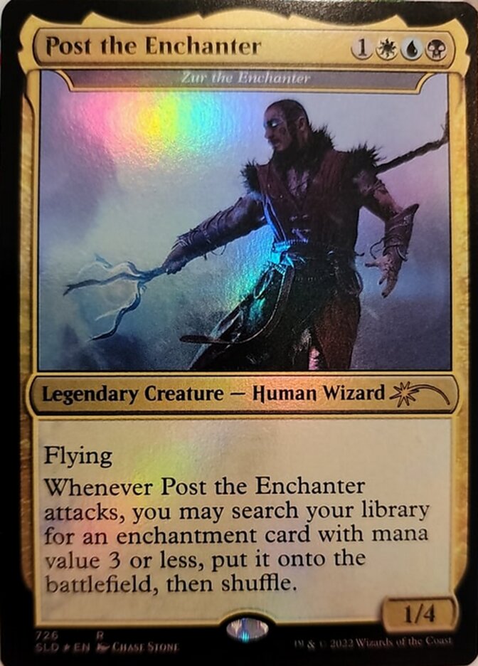 Zur the Enchanter - Post the Enchanter [Secret Lair Drop Promos] | Galaxy Games LLC