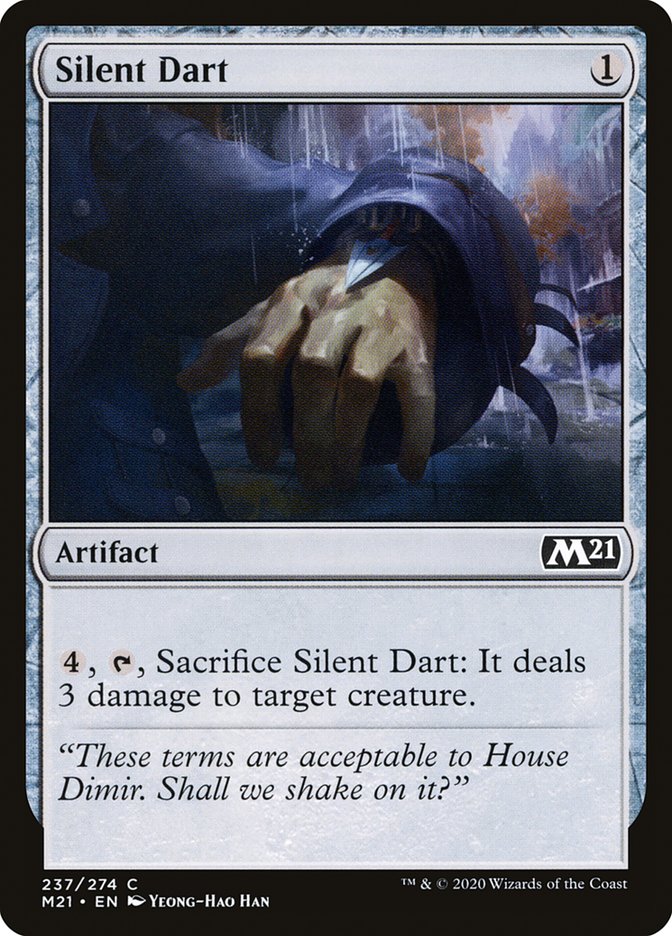 Silent Dart [Core Set 2021] | Galaxy Games LLC