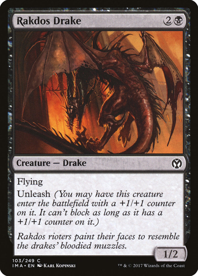 Rakdos Drake [Iconic Masters] | Galaxy Games LLC