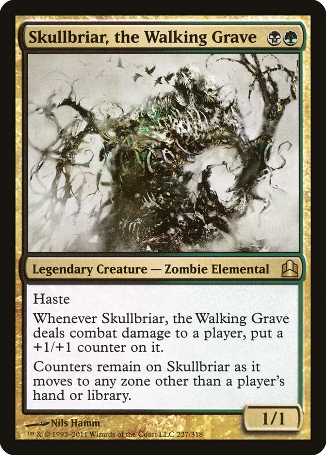 Skullbriar, the Walking Grave [Commander 2011] | Galaxy Games LLC