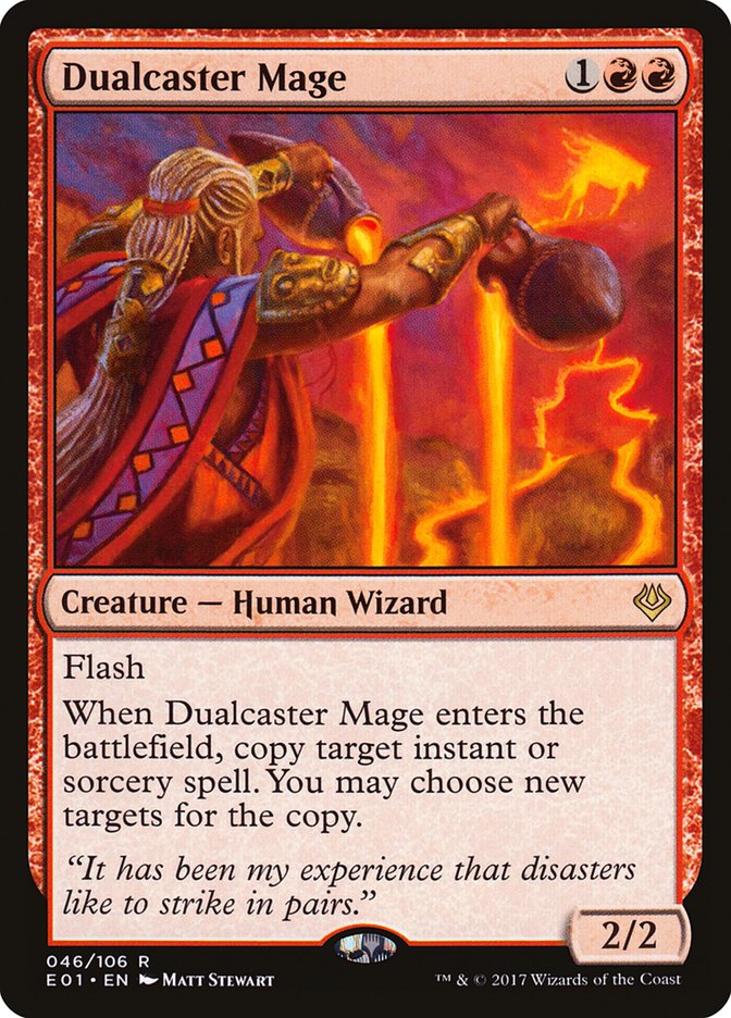 Dualcaster Mage [Archenemy: Nicol Bolas] | Galaxy Games LLC