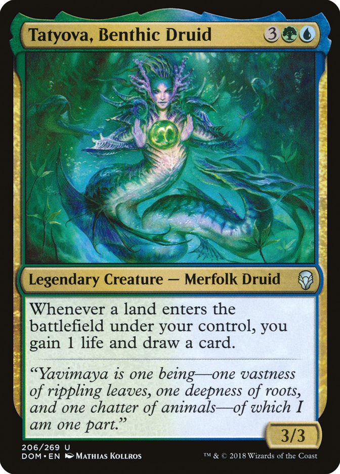 Tatyova, Benthic Druid [Dominaria] | Galaxy Games LLC