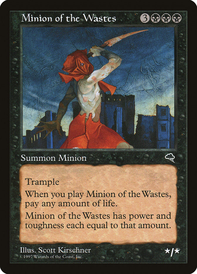 Minion of the Wastes [Tempest] | Galaxy Games LLC